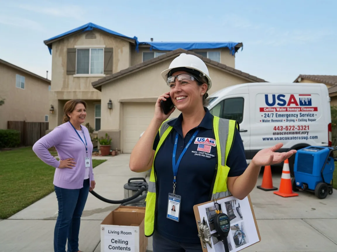 Ceiling Water Damage Restoration Garber, OK FAQs